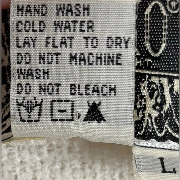 ANTHROPOLOGIE CURIO RAINBOW FRINGE RIBBON CONFETTI CARDIGAN JACKET L CREAM 1090 - Picture 6 of 7